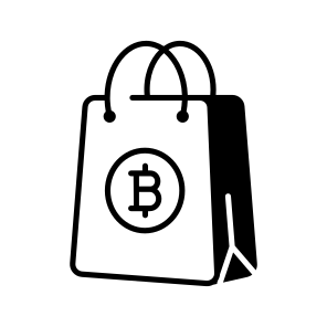 Bitcoin Shopping icon