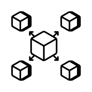 Blockchain System icon