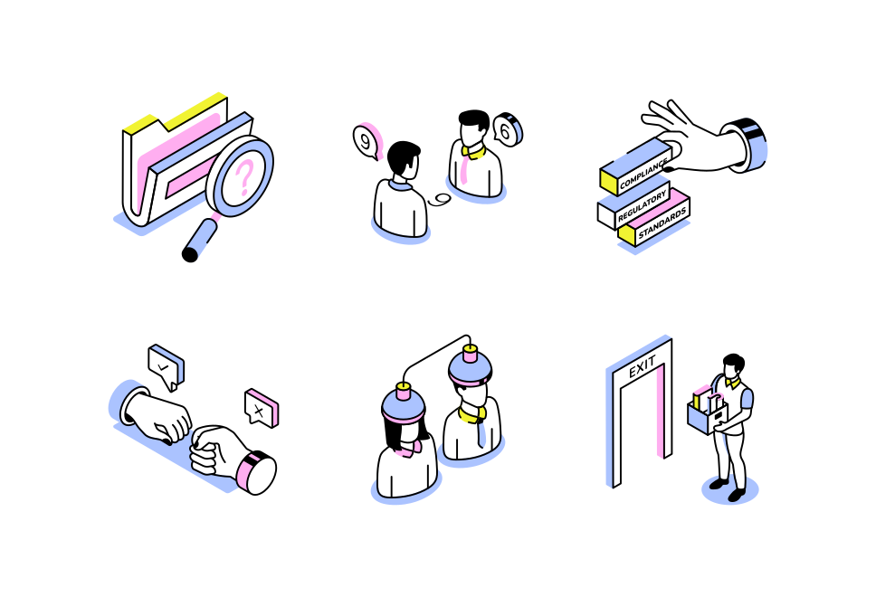 General Concepts Isometric Icons Large Set Preview