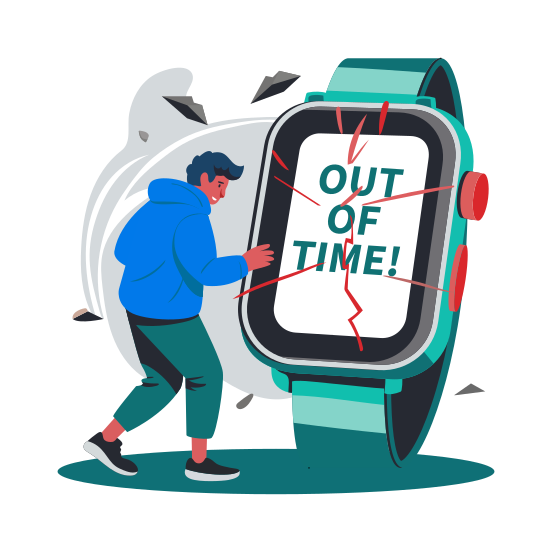 Broken Watch illustration