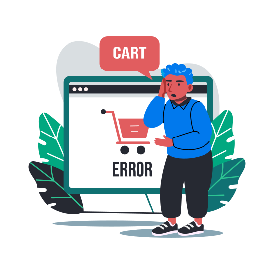 Cart Error illustration