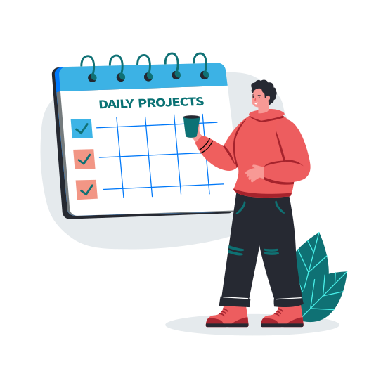 Daily Projects illustration