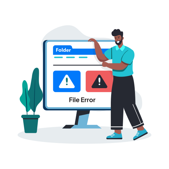 File Error illustration