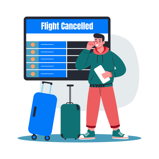 Flight Cancelled illustration