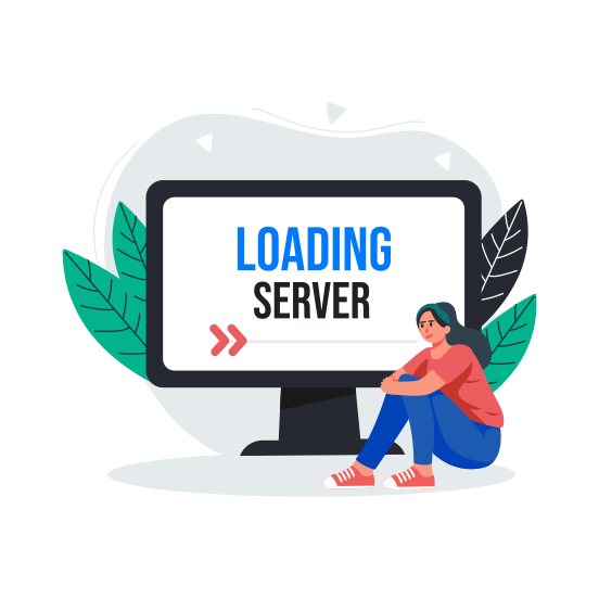 Loading Server illustration