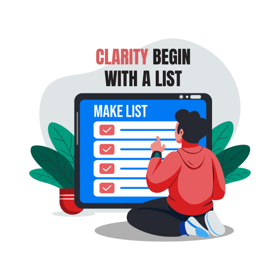 Making List illustration