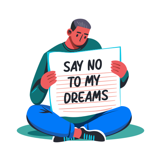 No Dreams illustration