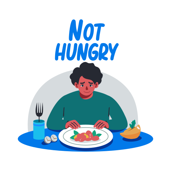 Not Hungry illustration