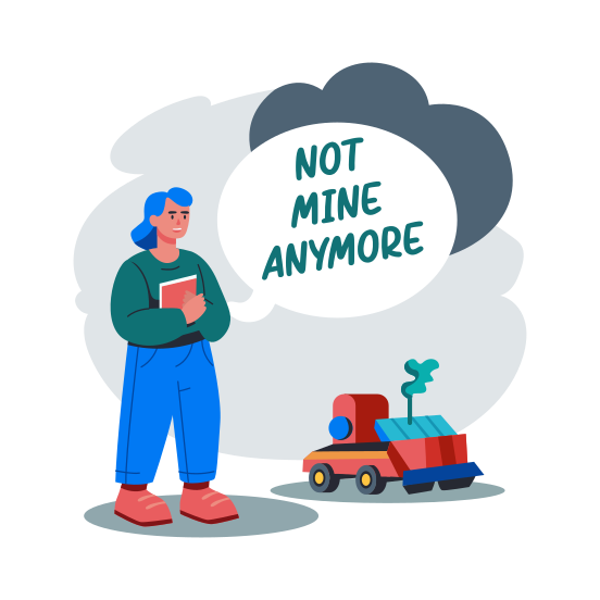 Old Toy illustration