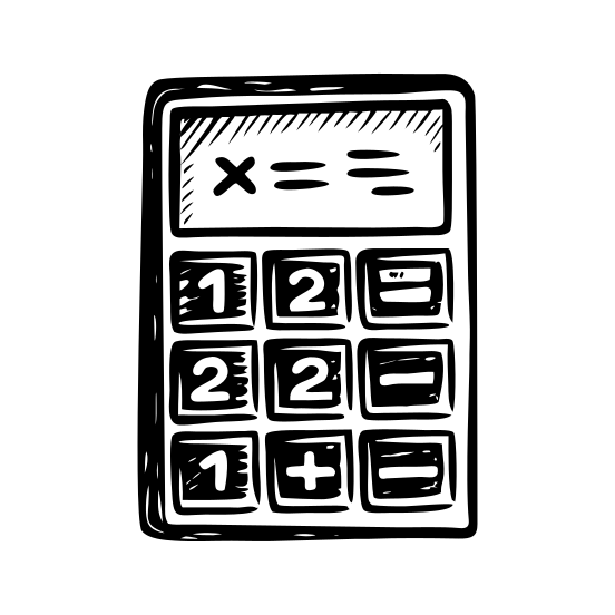 Calculator illustration