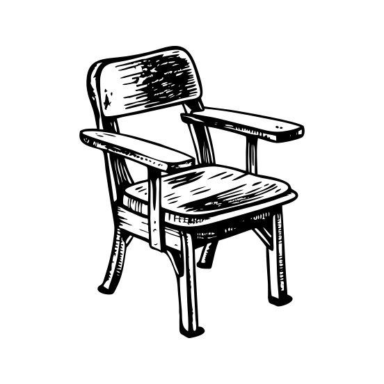 Classroom Chair illustration
