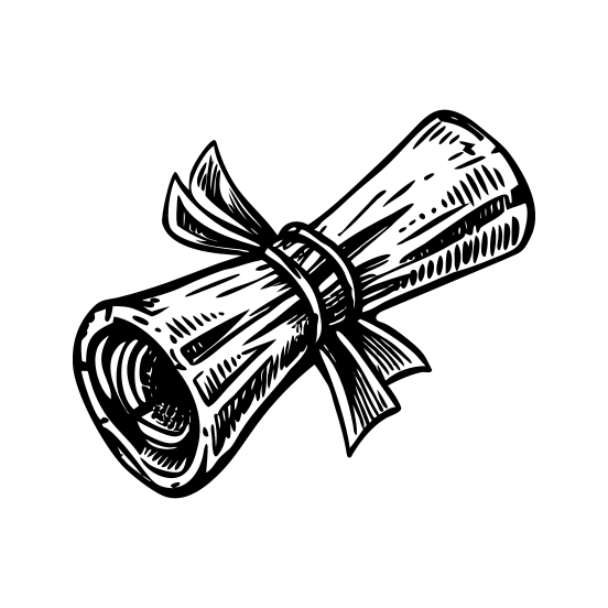 Degree Scroll illustration