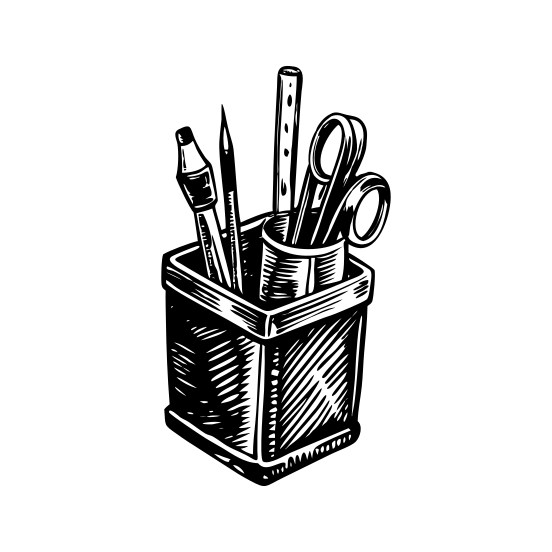 Desk Caddy illustration