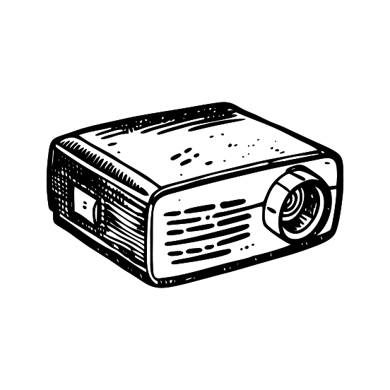 Mini Projector illustration