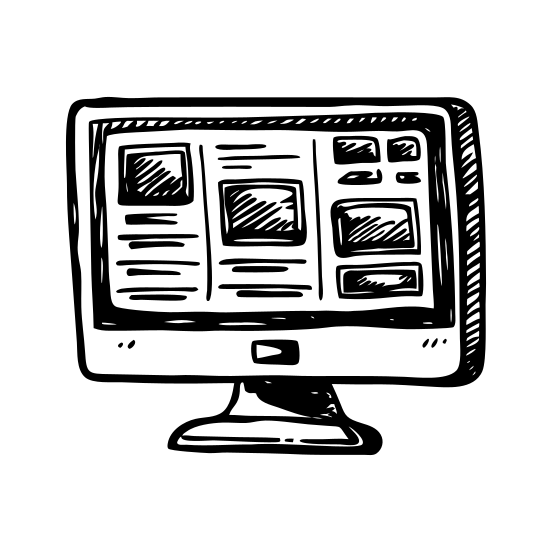 Online Class illustration