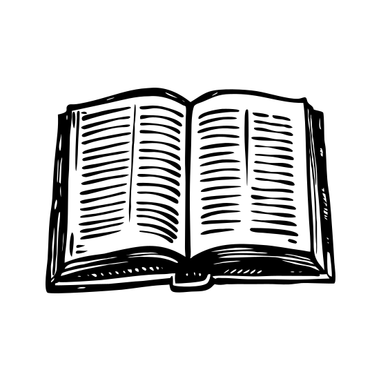 Open Book illustration