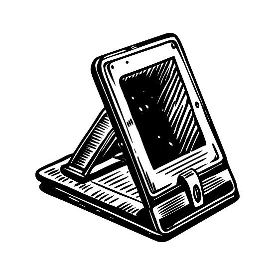 Tablet Stand illustration
