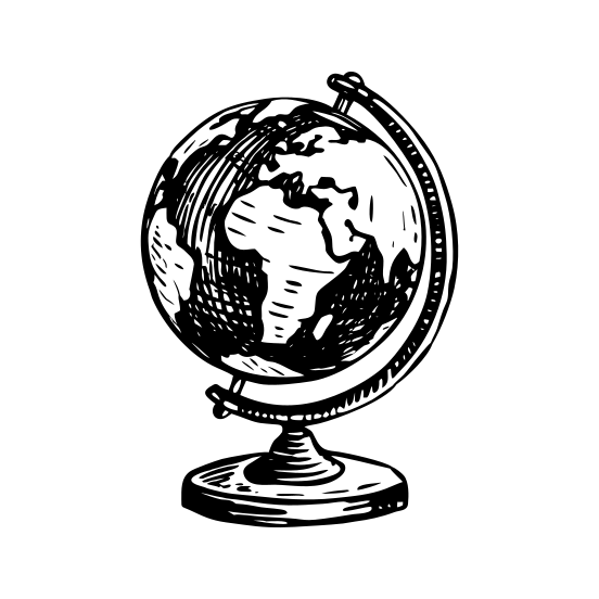 World Globe illustration