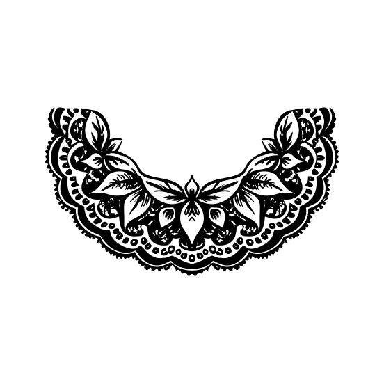 Beaded Floral illustration