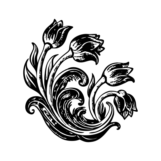 Decorative Tulip illustration