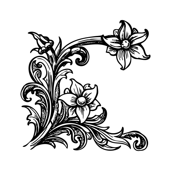 Floral Corner illustration