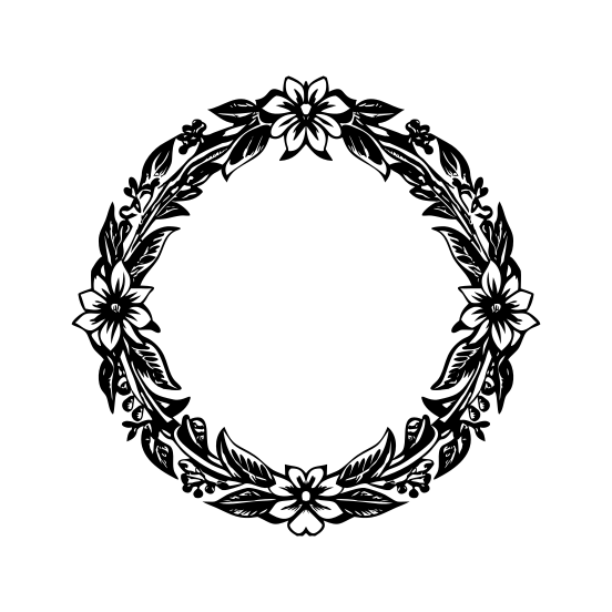 Floral Wreath illustration