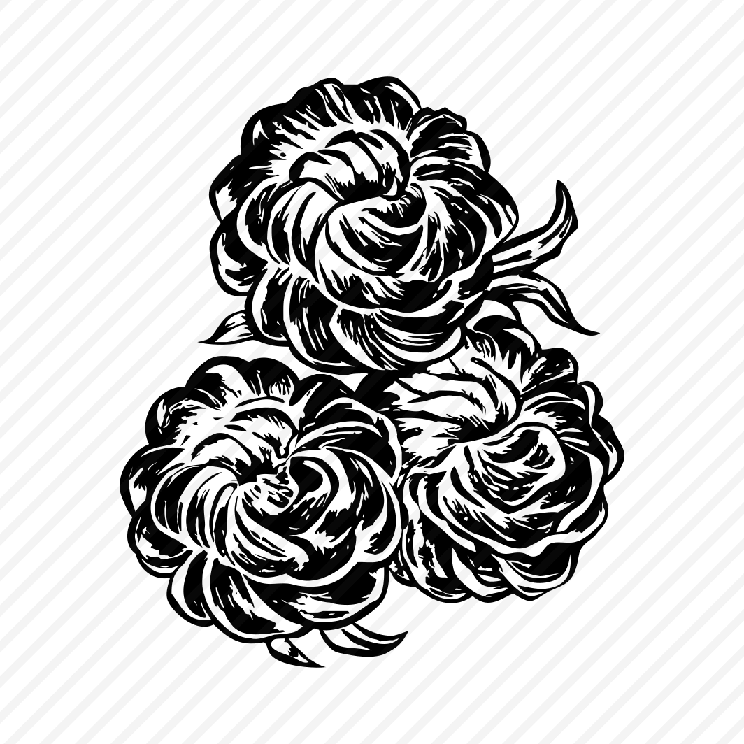 Layered Flowers preview