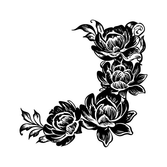 Vintage Flowers illustration