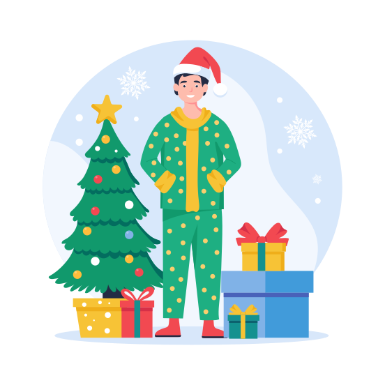 Christmas Day illustration