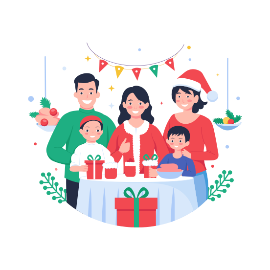 Christmas Party illustration