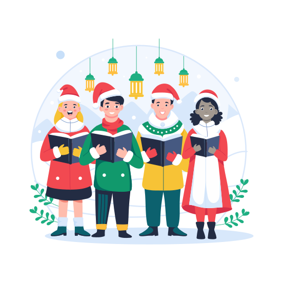 Christmas Song illustration