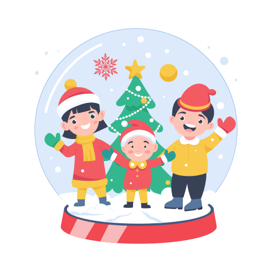 Snow Globe illustration