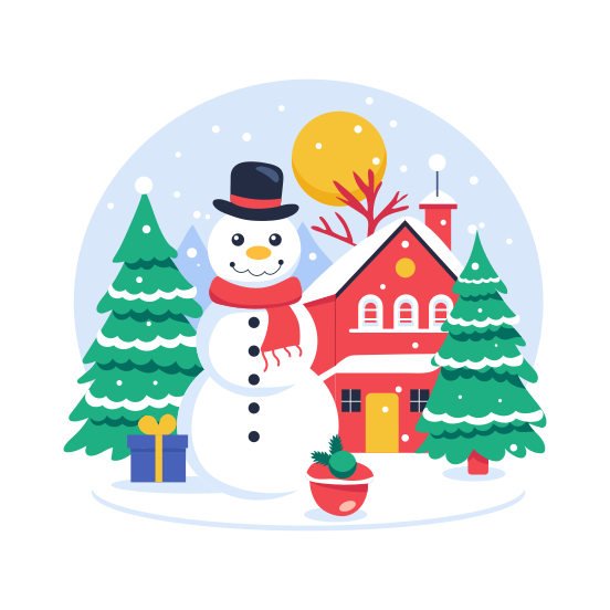 Winter Season illustration