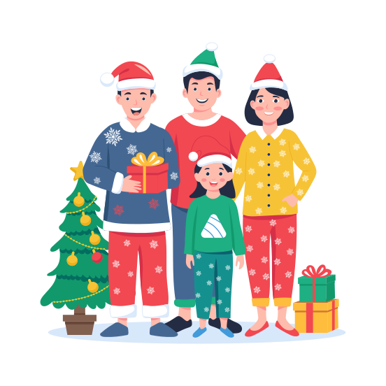 Xmas Party illustration