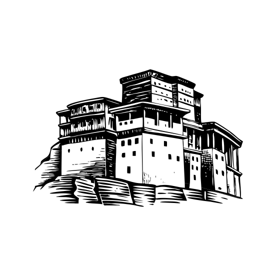 Baltit Castle illustration
