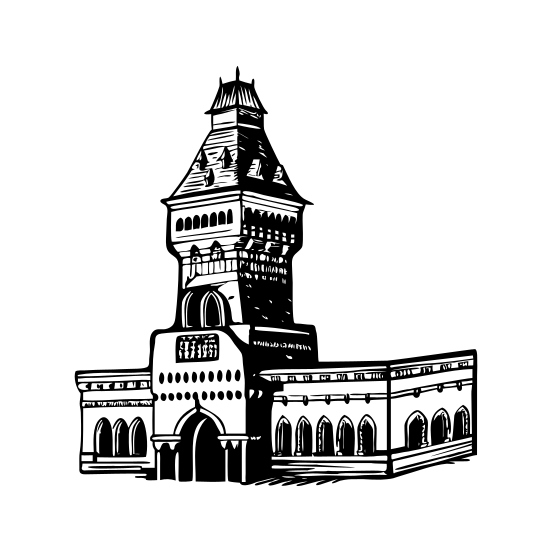 Empress Market illustration