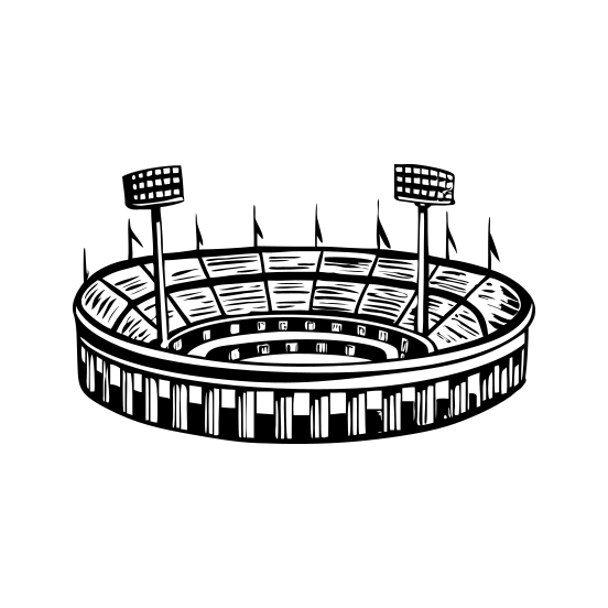 Gaddafi Stadium illustration