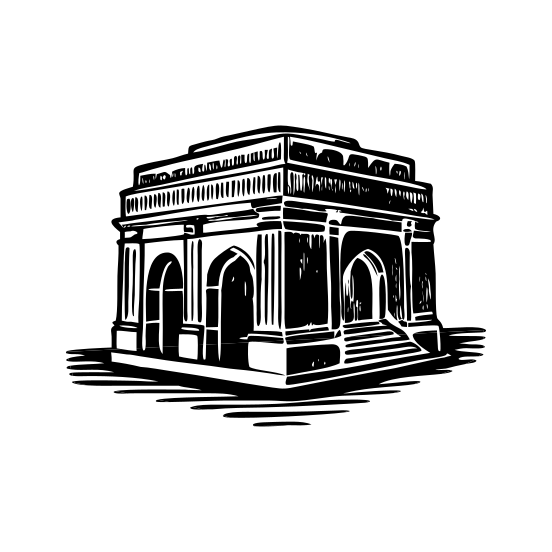 Iqbal Tomb illustration