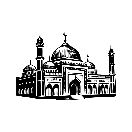 Noor Mosque illustration