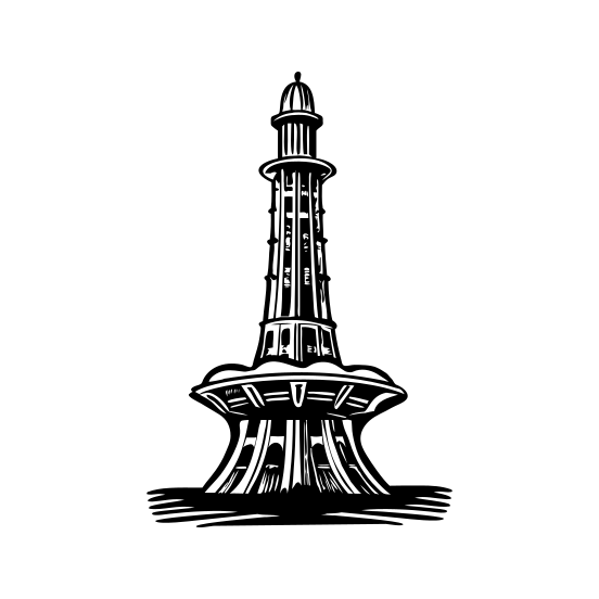 Pakistan Tower illustration