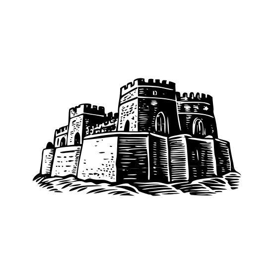 Ranikot Fort illustration
