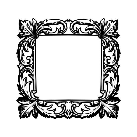 Acanthus Frame illustration