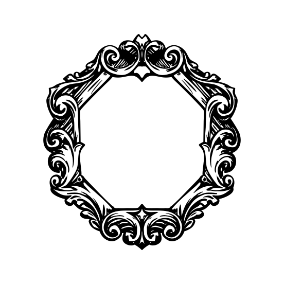 Baroque Border illustration