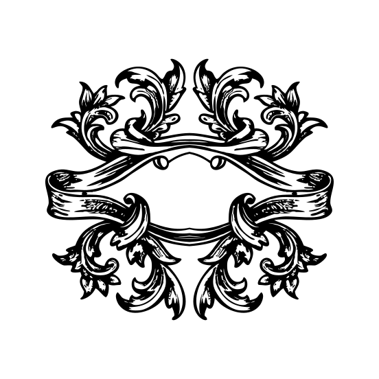 Baroque Floral illustration