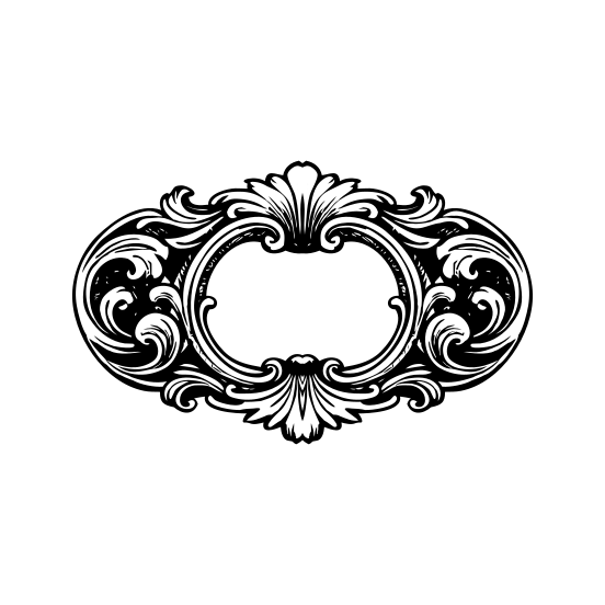Baroque Oval illustration