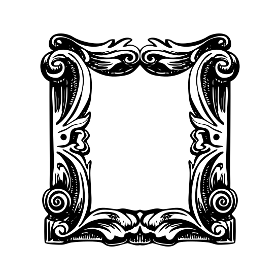 Baroque Scroll illustration