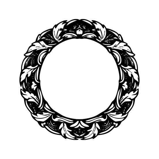 Circular Acanthus illustration