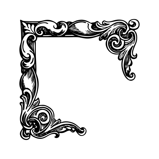 Corner Baroque illustration