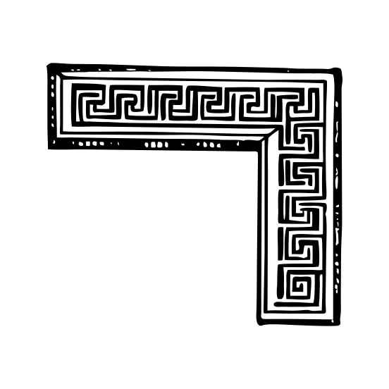 Corner Border illustration