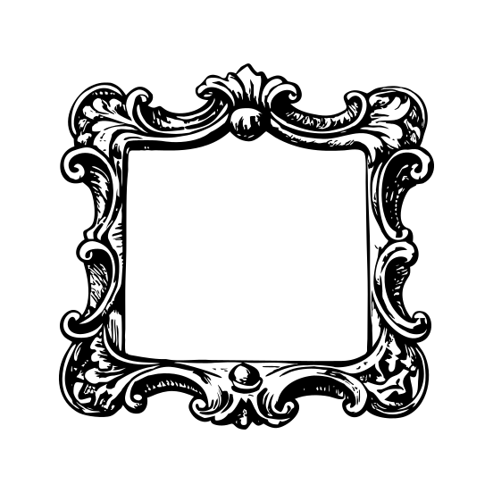 Curved Baroque illustration